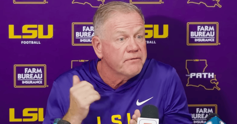 LSU HC Brian Kelly
